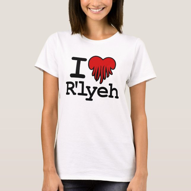Camiseta I Heart R'lyeh (Frente)