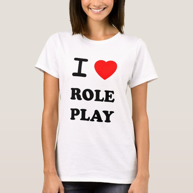 Camiseta I Heart Role Play (Frente)