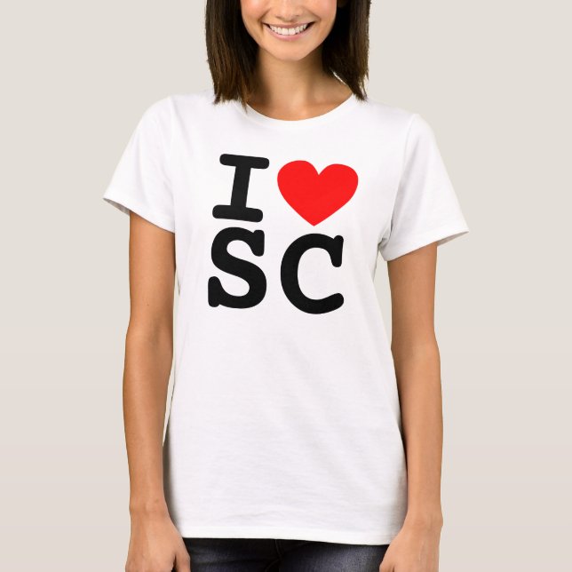 Camiseta I Heart SC Shirt (Frente)