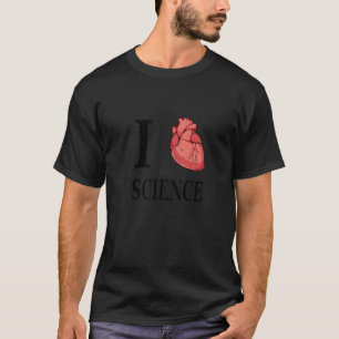 Camiseta I Heart Science Love Biology Anatomy anatomy ca