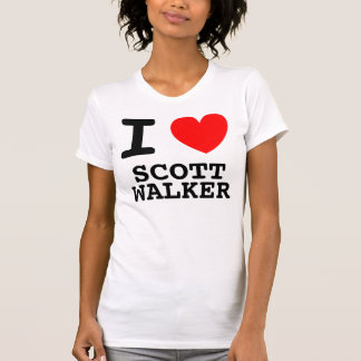 Camiseta I Heart Scott Walker Shirt