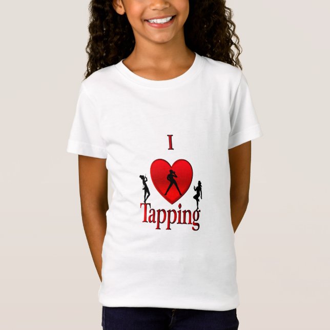 Camiseta I Heart Tap Dance (Frente)