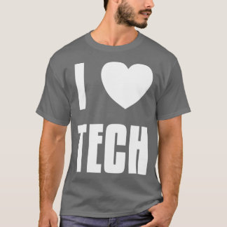 Camiseta I Heart Tech