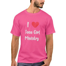 I Heart Teen Girl Ministry T Shirt