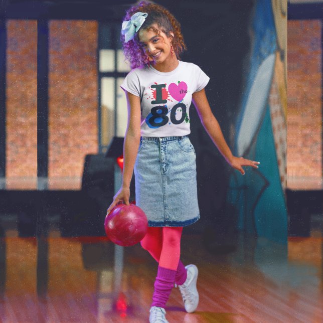 Camiseta I Heart the 80s (Criador carregado)