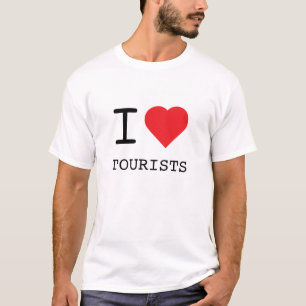 Camiseta I Heart Tourists