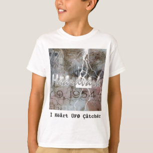 Camiseta Ì Hëårt ÜFØ Çåtchêr (meninas)