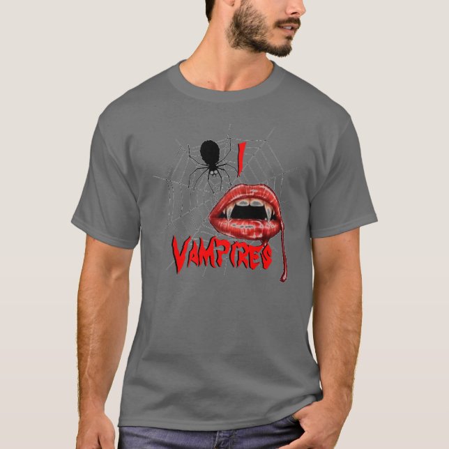 Camiseta I Heart Vapires (Frente)