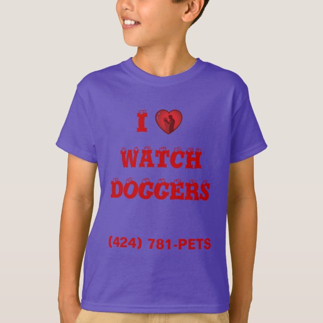 Camiseta I Heart WatchDoggers (Frente)