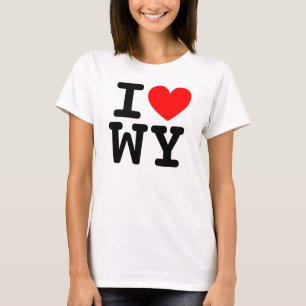 Camiseta I Heart WY Shirt