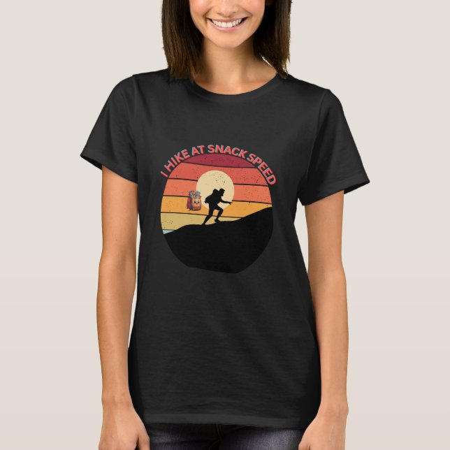 CAMISETA I HIKE AT SNACK SPEED CHILL TRAIL WALKER TEE (Frente)