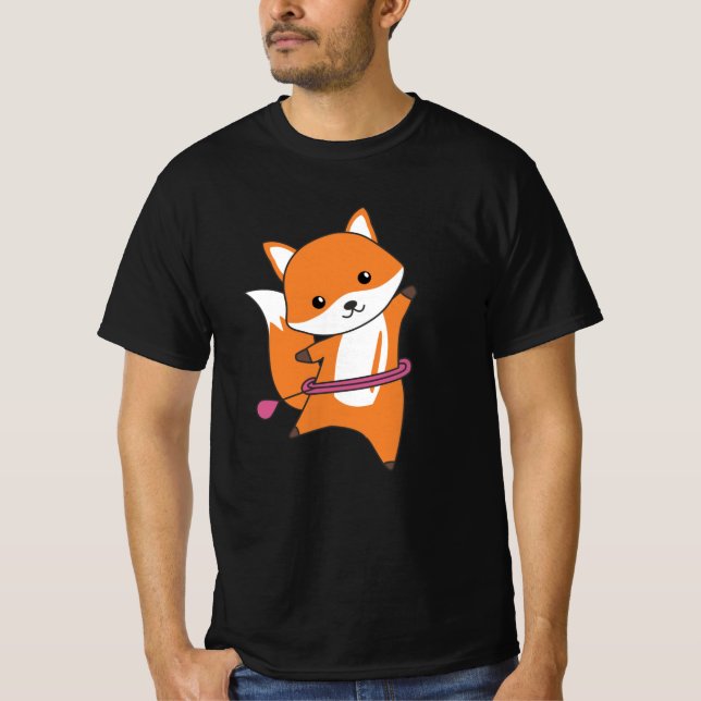 Camiseta I Huller Cole Fox Engraçada Raposa (Frente)