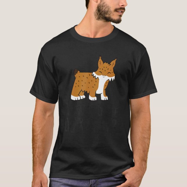 Camiseta I Just Really Like Lynxes Ok Cute Lynx Cat (Frente)