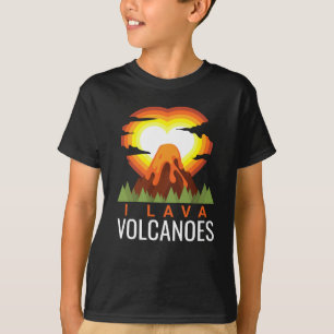 Camiseta I Lava Vulcões Geólogo do Vulcão