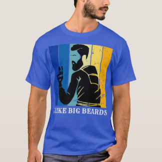 Camiseta I like big beards 12