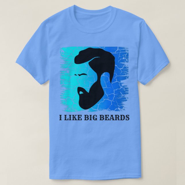 Camiseta I like big beards 60 (Frente do Design)