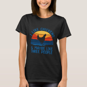 Camiseta I Like Chickens