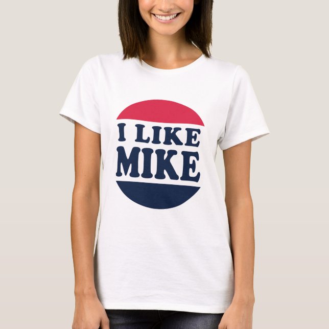 CAMISETA I-LIKE-MIKE-BUTTON (Frente)