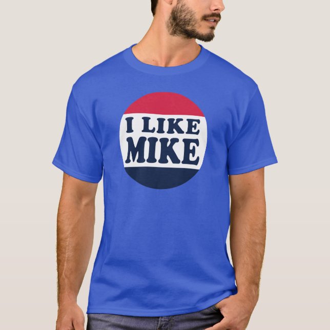 CAMISETA I-LIKE-MIKE-BUTTON (Frente)