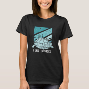 Camiseta I like Turtles Tortoise Sea Animal