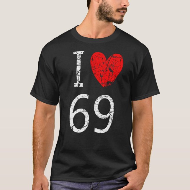 Camiseta I Love 69 1 (Frente)