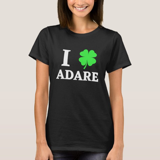 CAMISETA I LOVE ADARE (Frente)