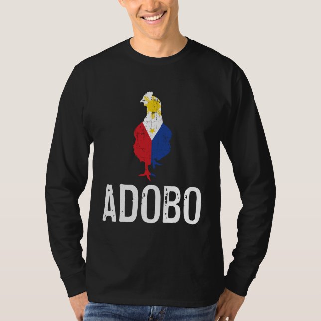 Camiseta I Love Adobo Chicken  Filipino Philippines Food Cu (Frente)