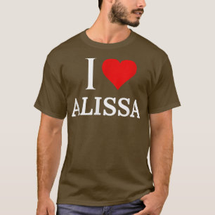Camiseta I Love Alissa 