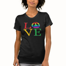 I Love and Peace T-Shirt