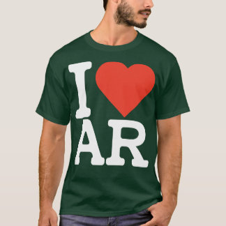 Camiseta I Love Arkansas TShirt 2