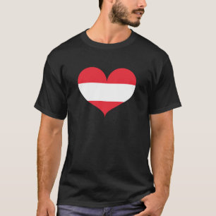 Camiseta I Love Austria Flag