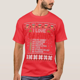 Camiseta I Love Baking Gift Mom Christmas Cookies Cakes Ugl