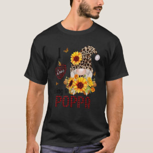 Camiseta I Love Being A Poppa Fall Gnome Autumn Thanksgivin