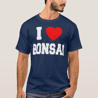 Camiseta I Love Bonsai