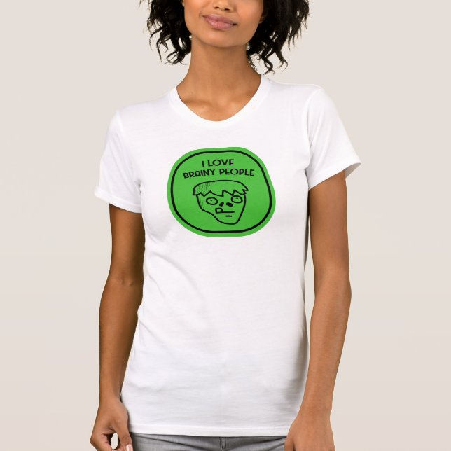 Camiseta I Love Brain People (Frente)