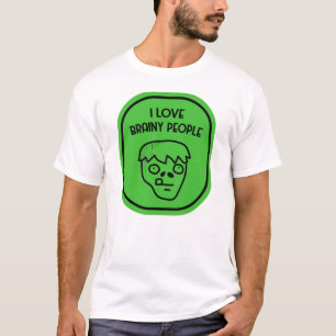 Camiseta I Love Brain People