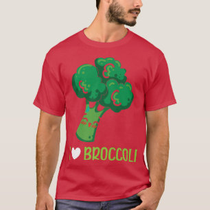 Camiseta I Love Broccoli Vegan Lover Vegetable Healthy Vege