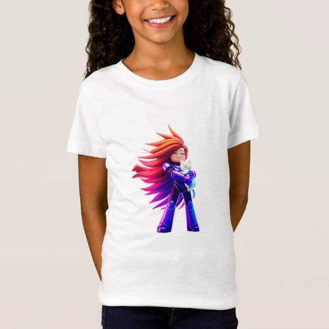 Camiseta I love cat (Frente)