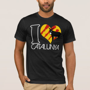 Camiseta I Love Catalunya