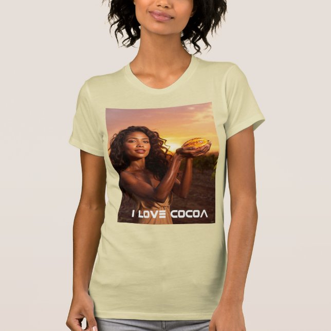 CAMISETA I LOVE COCOA (Frente)