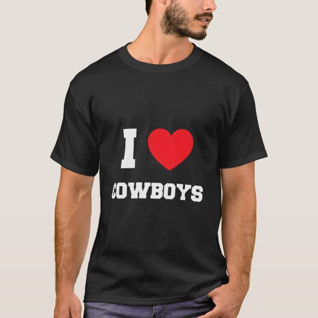 Camiseta I Love Cow (Frente)