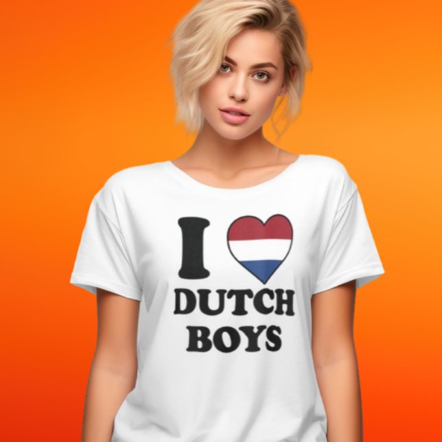 Camiseta I love Dutch Boys (Criador carregado)