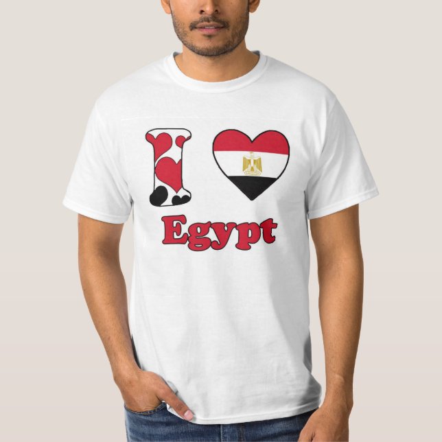 Camiseta I love Egypt (Frente)