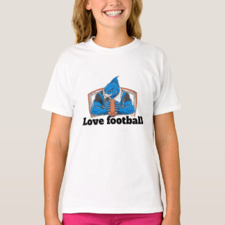 Camiseta I love football