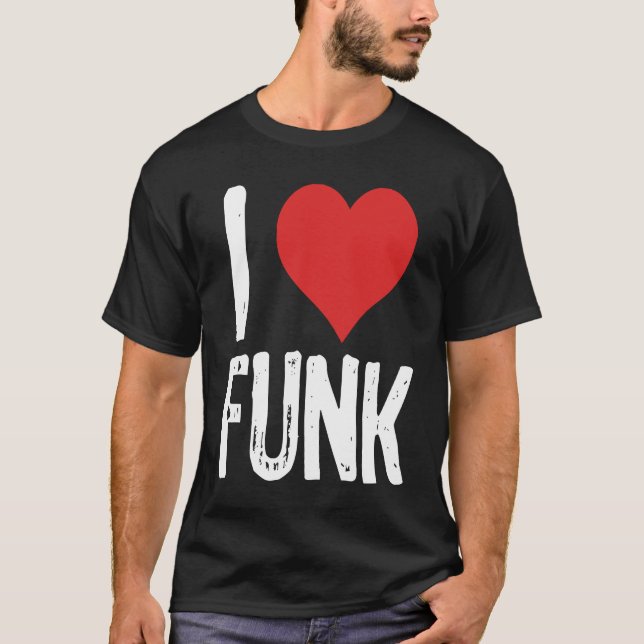 Camiseta I Love Funk (Frente)