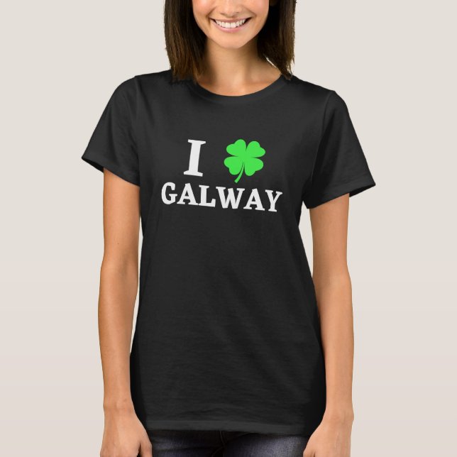 CAMISETA I LOVE GALWAY (Frente)