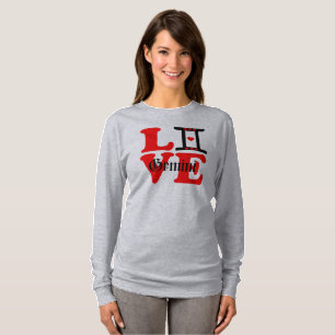 Camiseta ♊! I Love Gemini-Best-Zodiac Sign Fab Longsleeve