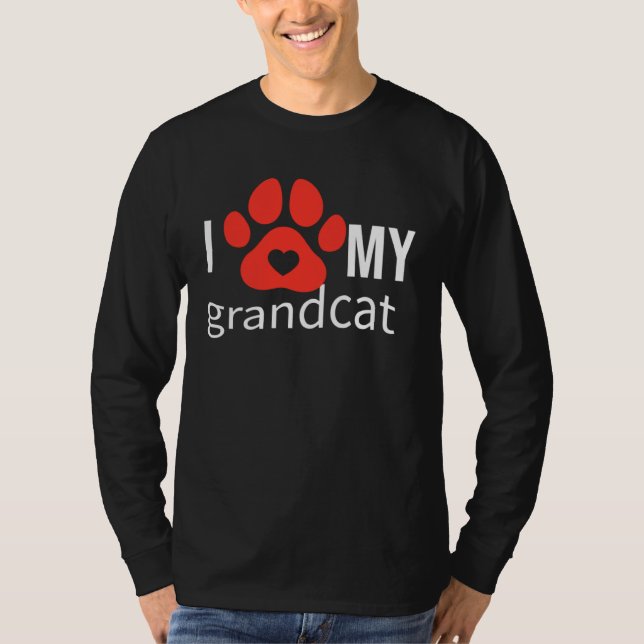 Camiseta I love Heart Grandcat (Frente)