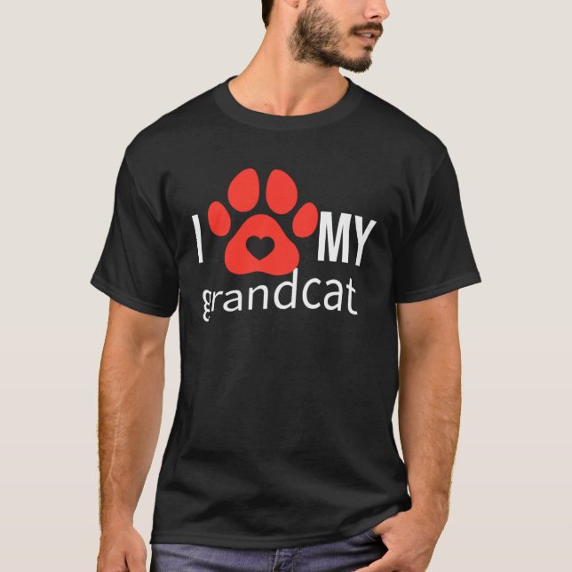 Camiseta I love Heart Grandcat (Frente)