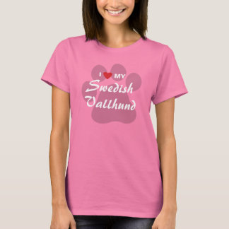 Camiseta I Love (Heart) My Swedish Vallhund